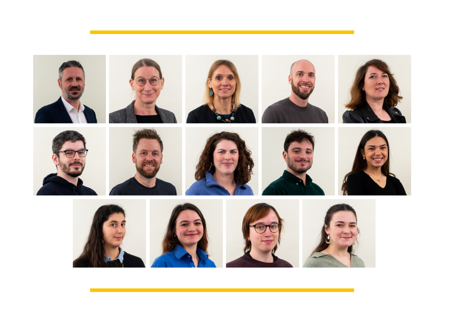 Faces of the ECC France's team