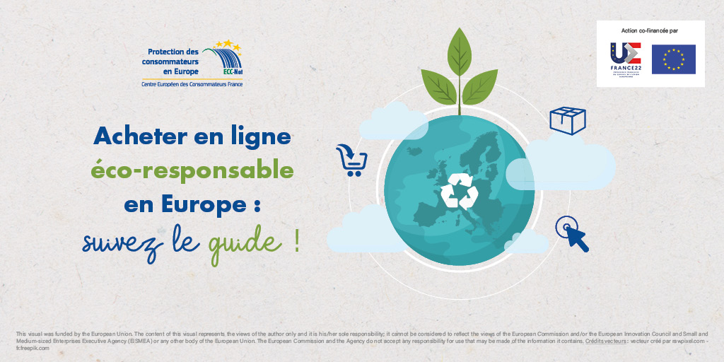 Banner ‘Eco-friendly online shopping in Europe’