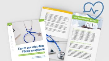 Brochure "L'accès aux soins dans l'Union européenne"