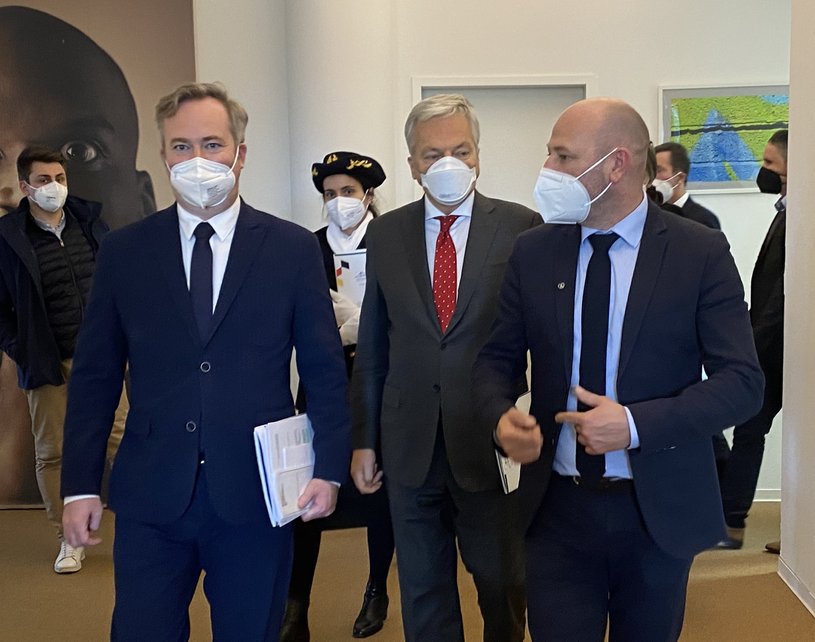 Visite de Didier Reynders au CEC France