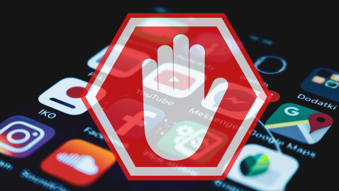 L'accès aux applications du téléphone est bloqué